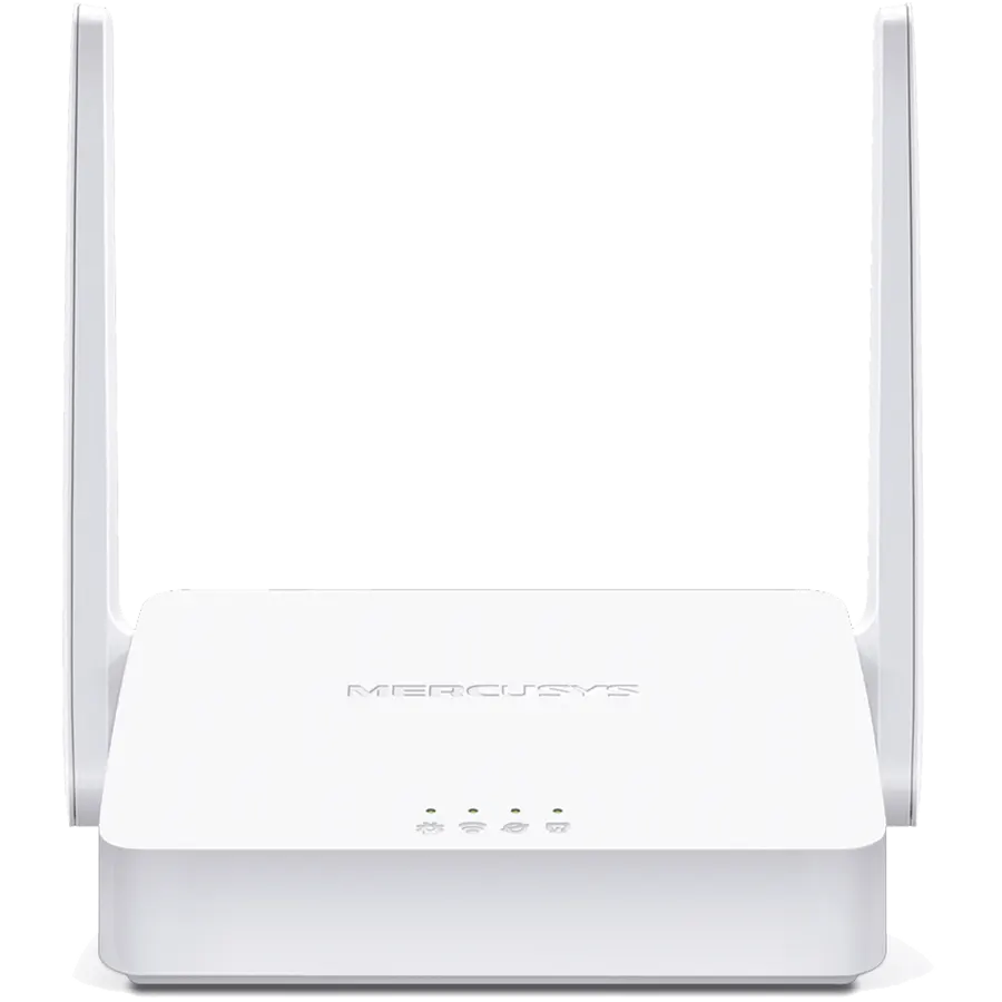 Router WiFi MERCUSYS MW302R v1.0 2xPuertos 300Mbps 2.4GHz Modo Access Point / Extensor / WISP